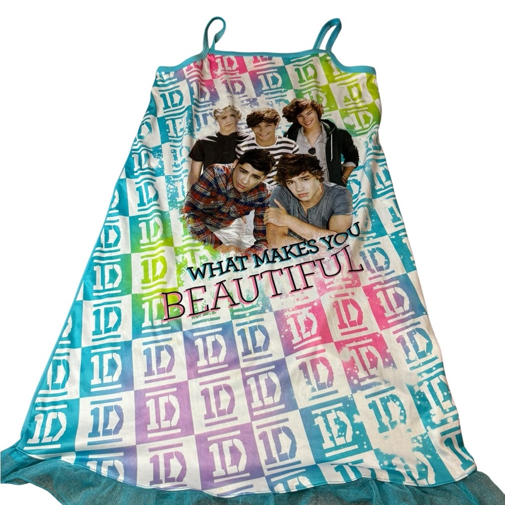 1D Multicolor Sleepwear Dress